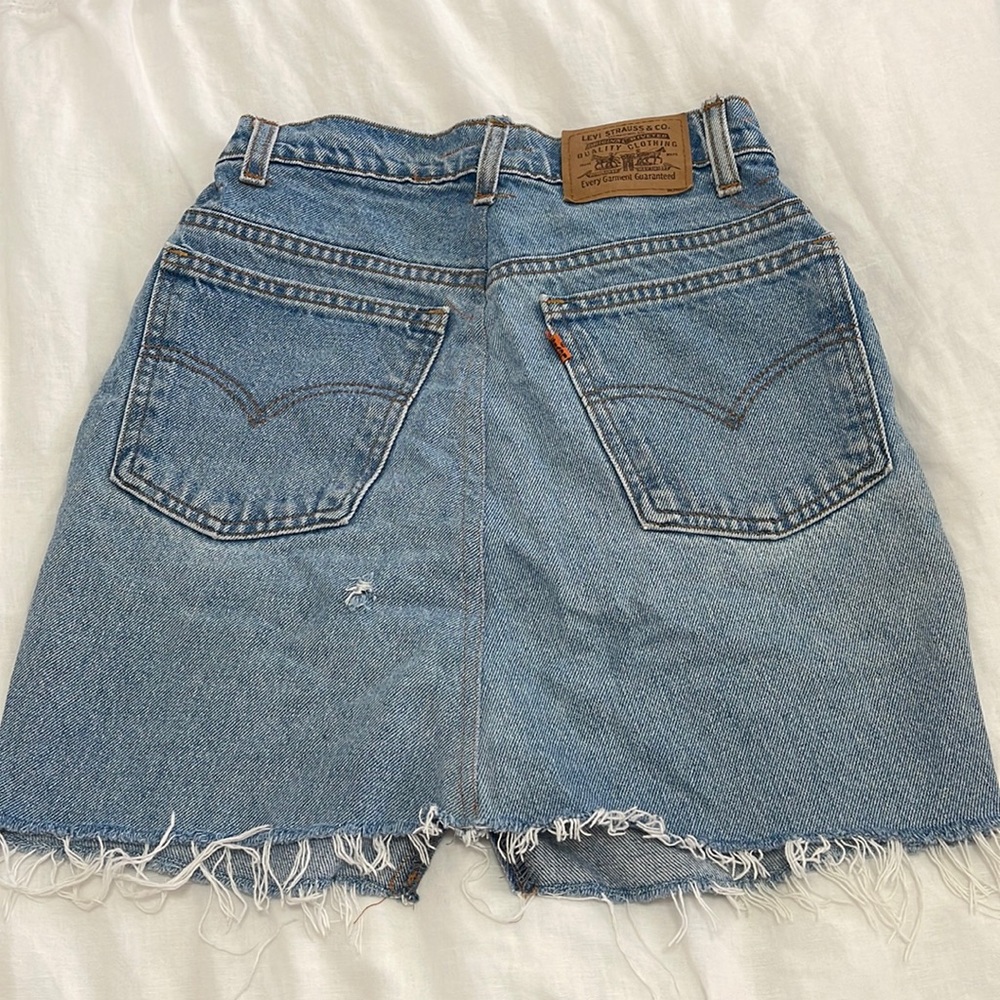 Vintage Levi Denim Skirt